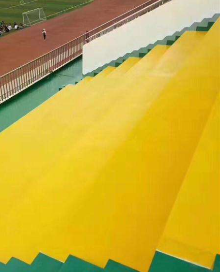 信宜球场台阶翻新修补改造